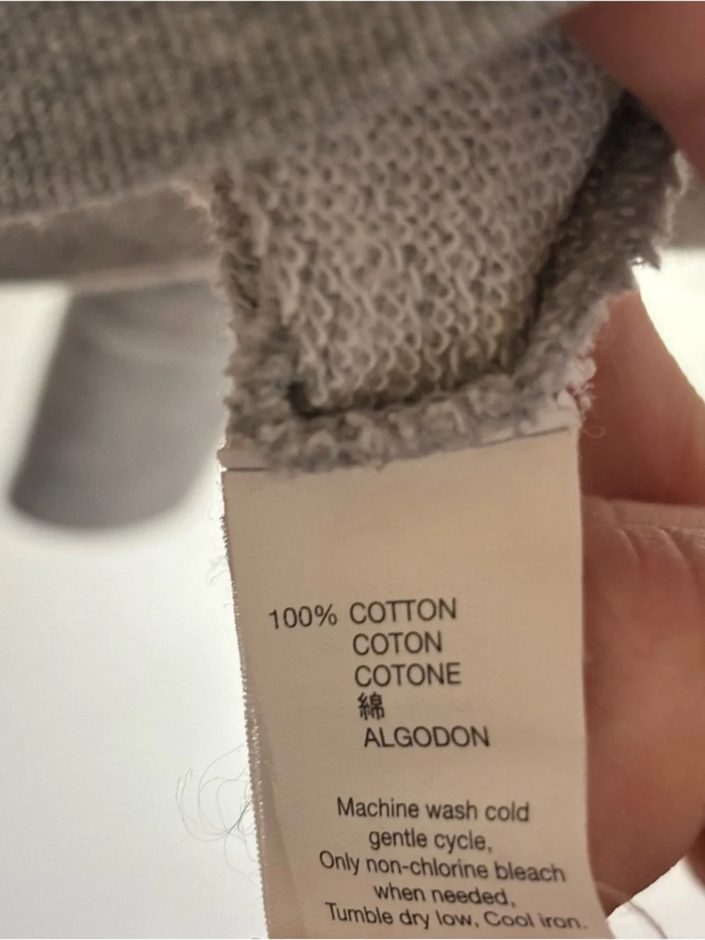 GAP Gray Crewneck Sweatshirt Size Medium